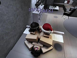 Two daring sluts crave a rough ingame threesome