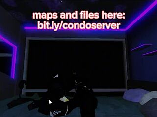 roblox slut sucking dick hard in rough play