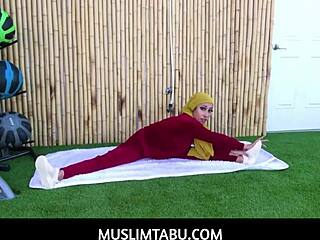 Kira Perez Cheats With Trainer In Hijab On