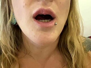 My curvy milf’s gummy bear swallow fetish obsession