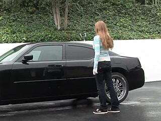 teen allison lane fucked by black cock with creampie