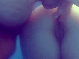 underwater fuck with a married latina in pool