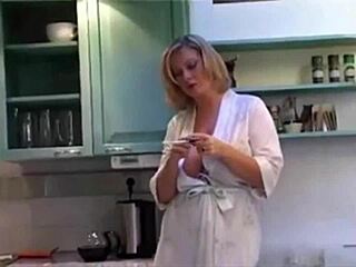 Blonde mature’s cheeky POV date turns wild ride