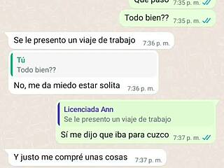 Latina Maid Gets Wild on Web Chat