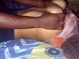 daring massage on my big-boobed cute girlfriend