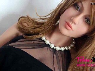 Real Life Sex Doll Brunette Beauty with Big Tits