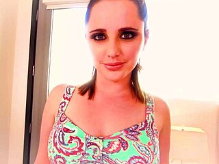 hope howell takes huge cock pov blowjob deepthroat facefuck and swallows cum - wow! 😍