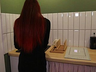 a russian whore learns her kitchen duties hard