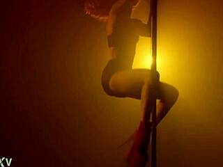 Pole Dance Strip Tease with Sensual Moves 😍