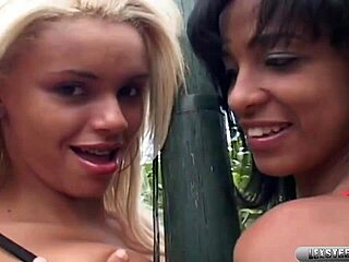 Roge stars in a wild Latina group party with squirting and stockings