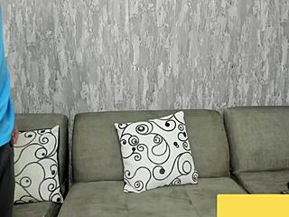 fucking stepmother’s throat with deep fingering