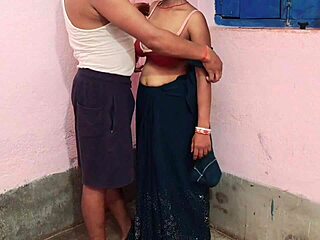 Hot Indian stepmom gets pounded in tight pussy by stepson daily. Late home means ass punishment, ouch! 😅