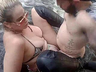was supposed to be just a hike with anão pitoco, turned into public sex at the waterfall