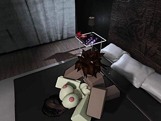 Fan begged for a wild Roblox fuck session