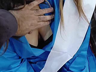 yo, this Desi Pakistani schoolgirl got drilled by an old dude!