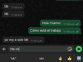 i caught my slutty girlfriend cheating via whatsapp, part 1