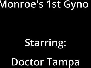 Dr. Tampa Conducts Mira Monroe's First Gyno Exam