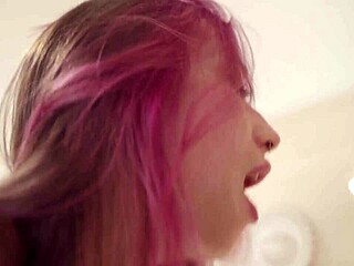 Roommate with Huge Ass Screams on Big Cock. Can't Keep Quiet!
