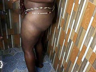 Big Black Booty Stepmom Fucks And Sucks Stepson Bbc In Bathroom