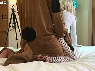 Curious Scooby Doo Meets Hot Blonde TS in Wild Parody