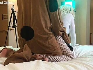 Curious Scooby Doo Meets Hot Blonde TS in Wild Parody