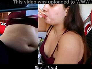 piggy gains weight while teasing during study sessions