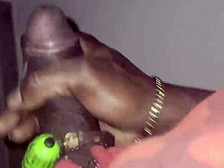 Ernlong feeling restless while stroking massive black shaft