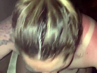 sunburned latina gives a sloppy deepthroat blowjob. can you resist her?