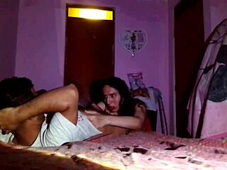 Yo, straight Venezuelan guy gets sucked by a shemale