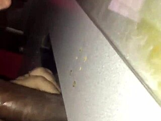 Thickdickbandit dominates at gloryhole with sloppy deepthroat and cum swallowing action