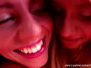 Lesbian Girlfriend Teases and Plays with Wet Pussy