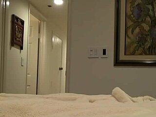 Scarlett Johnson takes brutal anal in POV casting on California sofa.