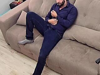 Coming home from work to jerk off hard and fast