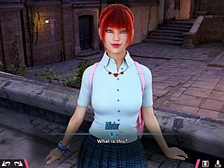 Double Homework 06 - Cute Johanna Enjoys a Romantic Date Night