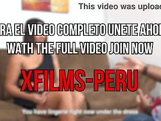 peruano dominates venezolana in steamy casting session with intense quickie