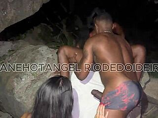 Naughty Latina Wife Enjoys Wild Family Fucking with Intense Anal Creampie. Her Brazilian Curves Shine in Outdoor POV Action