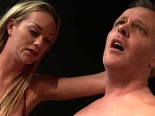 Paige Teaches Valentina How to Satisfy Older Men in a Wild Threesome with Blowjobs and Riding.