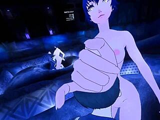 VR Erotic Roleplay with Naoto and Cross-Dressed V-Kun Explodes