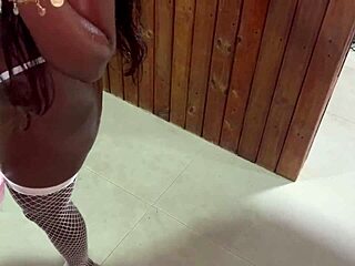 want to see the nympho give her ass for the first time and cum?