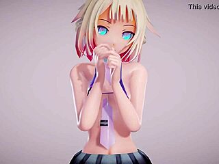 Micro Bikini Skirt in MMD R18 Apple Pie