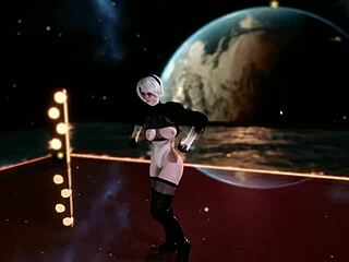 2b sexy cover dance with big tits shaking 😍