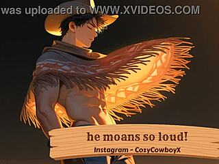 why does he moan so loud when he's alone?
