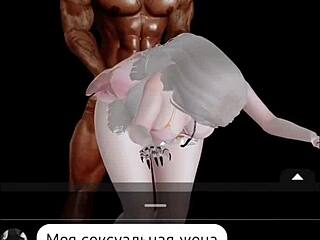 Black guy drills white girl's pussy hard - IMVU