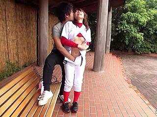 Flexible Japanese Teen Seduces Classmate To Risky Public Creampie