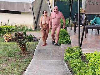 welcome to the hottest nudist camp with agarabas and olpr full of surprises