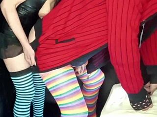 i fucked my boyfriends ass and he got his cock anal strapon