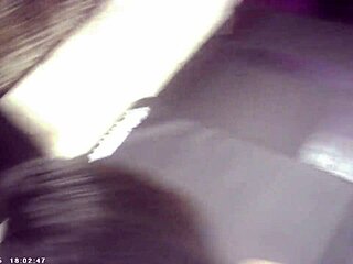 so this behind the scenes shoot turns into hardcore pounding with the asian brunette in glasses