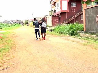Neighborhood handyman sneaks into holiday celebrations to seduce and pound married women in wild Cameroon escapades
