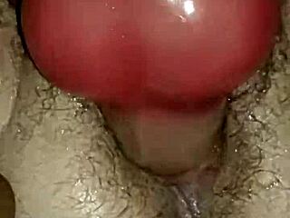 Bbw milf gets pussy destroyed in close-up