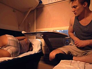i finally got to fuck my friends beautiful teen mom in quickie doggystyle on the train